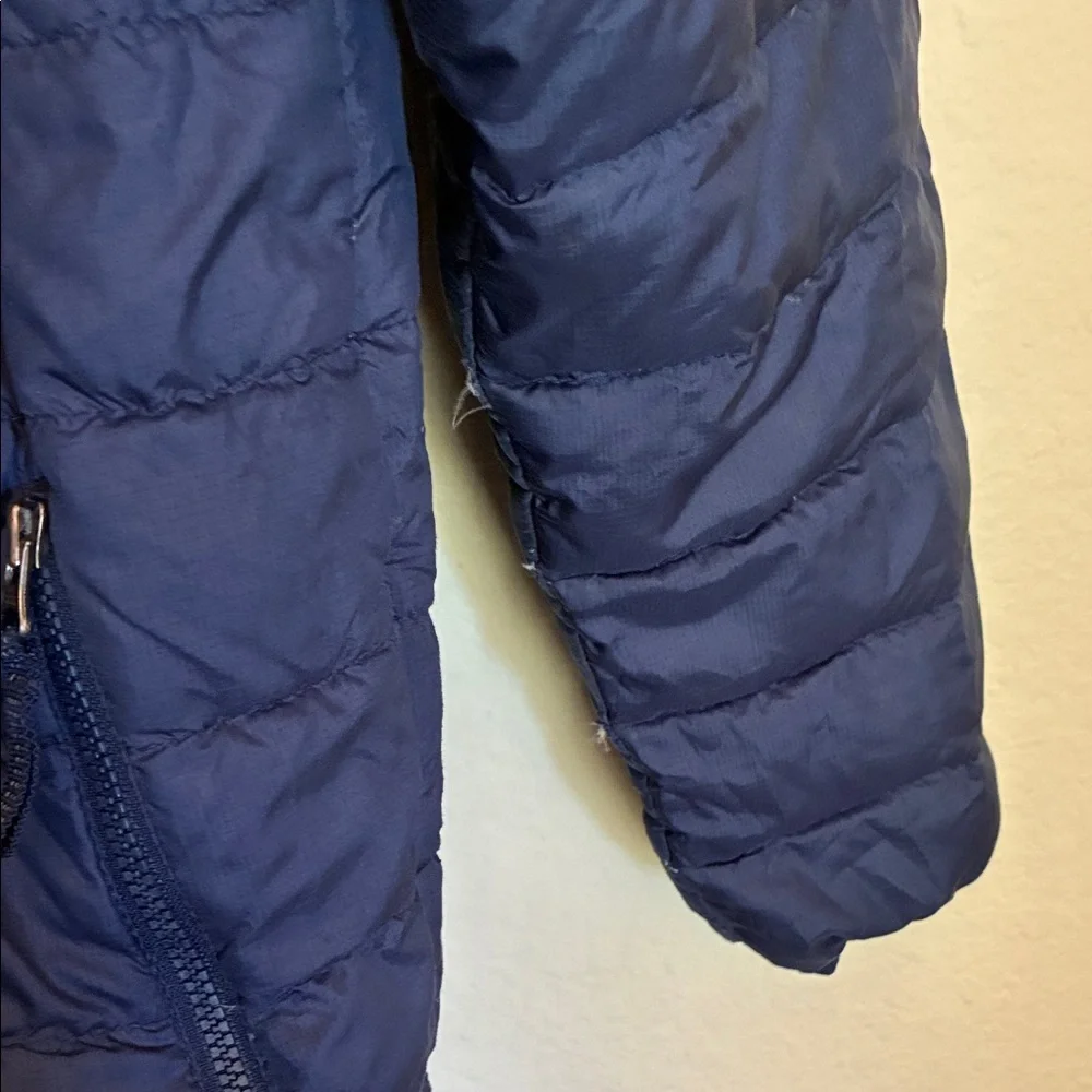 Patagonia Kids' Down Sweater Jacket Navy Blue Size Large (12)